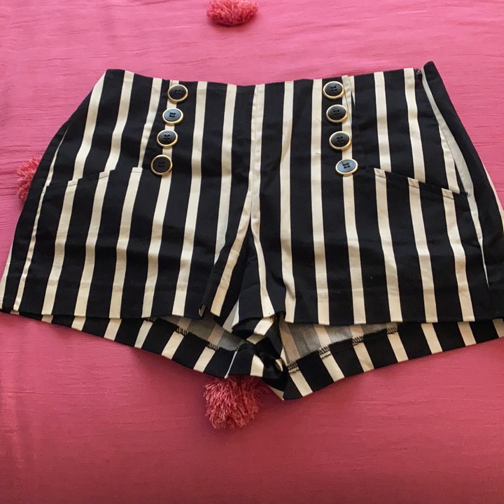 Striped shorts